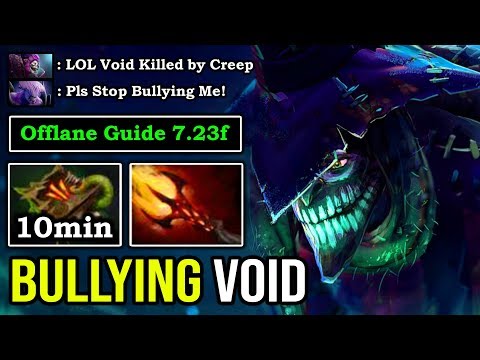 NEW EBOLA!!! Offlane Dazzle Bullying Void with 10Min Necronomicon WTF Counter Easy 22Min GG DotA 2