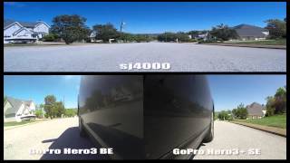 preview picture of video 'SJ4000 vs GoPro Car Cam Comparison'