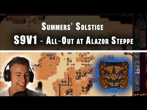 Summers' Solstice – All-Out at Alazor Steppe (Mission 9 Version 1 | Hard, Max Speed) – Dune 2000