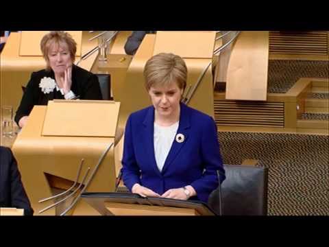 First Minister's Questions - Scottish Parliament: 18th June 2015