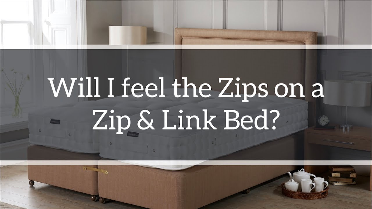 Watch video Can you feel the zips in a zip and link mattress Now Can you feel the zips in a zip and link mattress