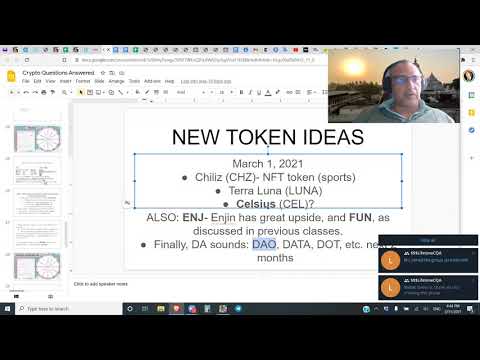 Tokens to Watch: March 2021 Quick Crypto Update