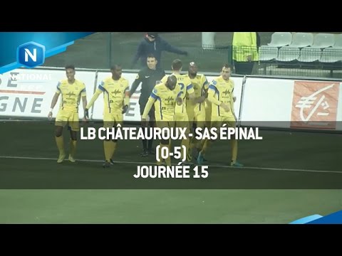 J15 : LB Châteauroux - SAS Épinal (0-5), le résumé