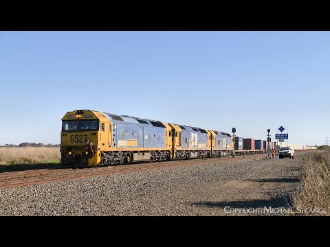 7902V Mildura To Melbourne Container Train G527 BL30 BL26 (6/7/2022) - PoathTV Australian Railways