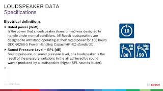 Webinar: How to read  a loudspeaker datasheet and interpret loudspeake