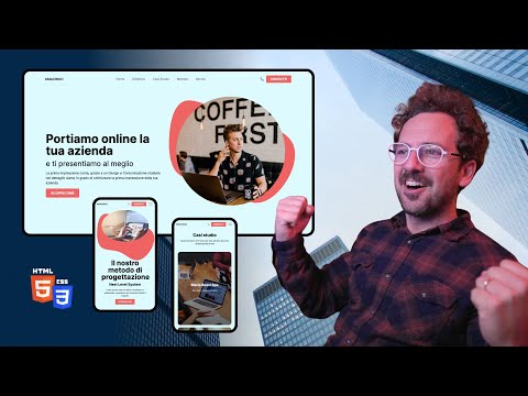 Creare un Sito Aziendale HTML/CSS Incredibile (in 30 minuti)