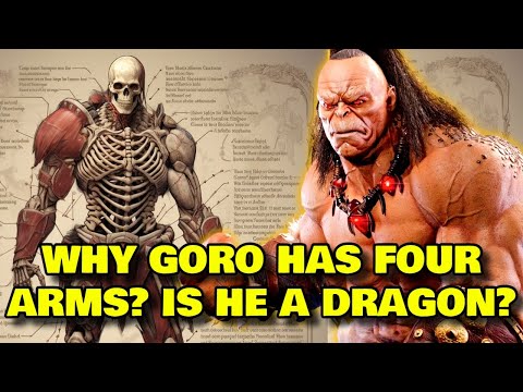Goro Anatomy Explored - Why Does He Have 4 Arms And Can Throw Fire? Is He A Dragon? And More!