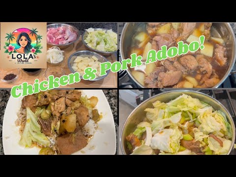 Chicken and Pork Adobo/The Healthy Way/Filipino Home Cooking