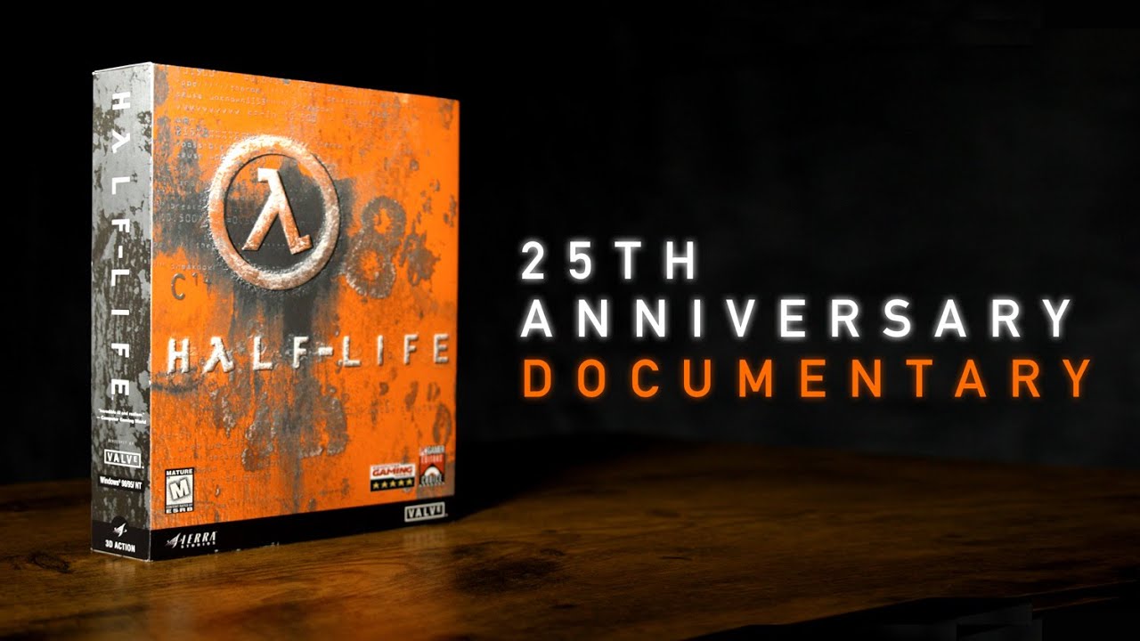 YouTube thumbnail for Half-Life: 25th Anniversary Documentary - YouTube