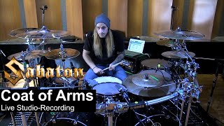 Sabaton - Coat of Arms Studio Recording live 2015