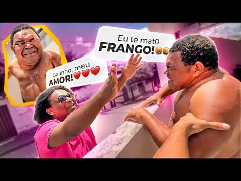 GALO CEGO BOTA BRILHOSA E ERIK PARA CORRER DE SUA CASA 😆🤣 | GALO CEGO