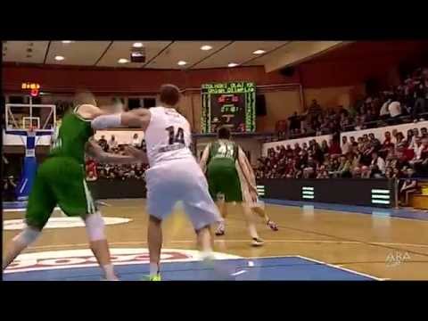 ABA Liga 2014/15, Round 24 highlights: Szolnoki Olaj - Union Olimpija (7.3.2015)