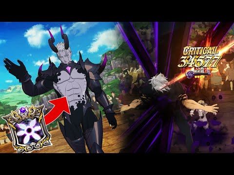 DEMON HENDRICKSON WITH HOLY RELIC WILL DESTROY PVP META!! ONLY DOUBLE AOE DEMON! [7DS: Grand Cross]
