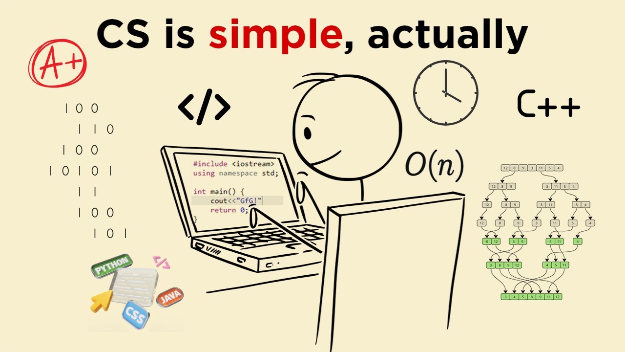 How to study computer science so FAST that it feels ILLEGAL
