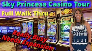 Sky Princess Casino Tour - Full Walk Through