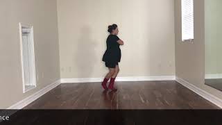 TIP PON IT line dance demo, choreography by McKeever, S Buhannic, I Delage, C Ragot, J Yang