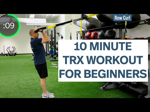 Let do it! 10 Minute TRX Workout for Beginners!
