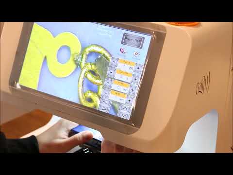 Saldatura di collane con la saldatrice laser NRT