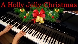 A Holly Jolly Christmas, Johnny Marks (Late-Intermediate Piano Solo)