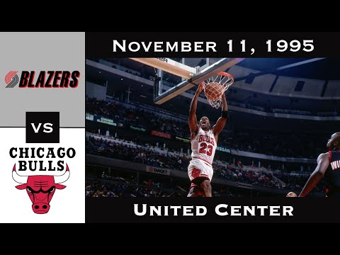 Full Game: The Pursuit of a Historic Start | Bulls vs Blazers (November 11, 1995)
