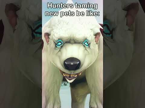 Hunters taming new pets be like: