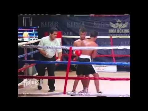 Elton Lara vs Daniel Celiz - Nica Boxing Promotions