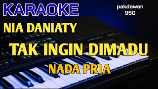 Download lagu Karaoke Nada Pria || Tak Ingin Dimadu || Nia Daniaty || Cover mp3