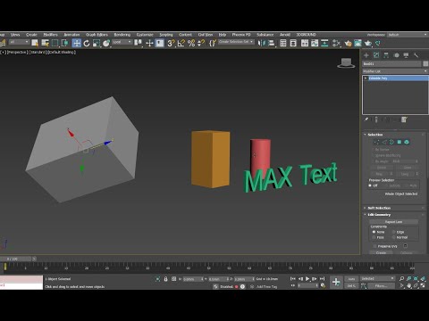 Script align for 3ds max