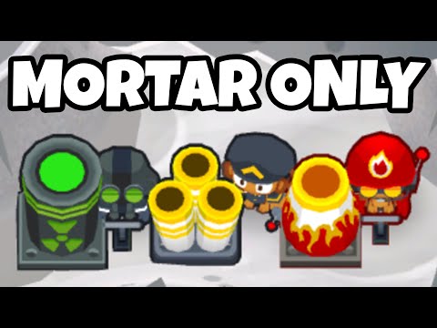 Can You Beat CHIMPS Mode With MORTARS ONLY?