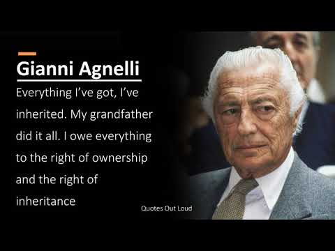 Gianni Agnelli - Quotes (Audio)