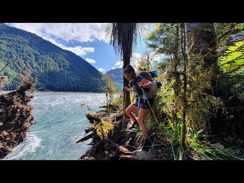 Te Araroa New Zealand 2019/2020 - Day 69: Taramakau/Otehake River Ford, Otira,Flood Damage / km 2148