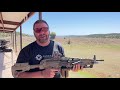 Mk46 M249 SAW Full Auto 100 Round Belt Dump PART 1