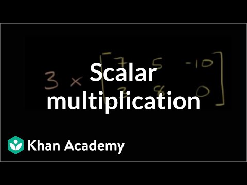 The Three Undefined Terms In Geometry Are Point Line And Plane True False Multiplying Matrices By Scalars Video Khan Academy