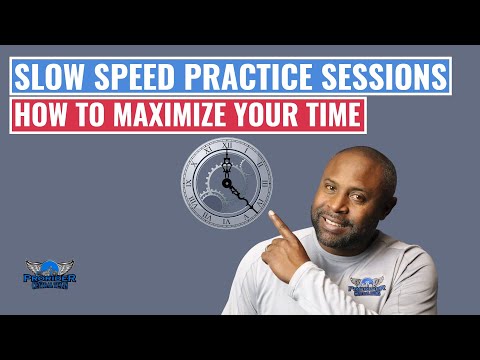 How To Set Up Motorcycle Slow Speed Practice / 3 Tips