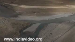 Zanskar River meets the Indus 