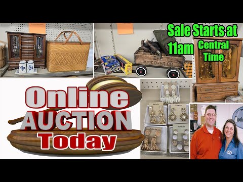 Live Online Auction! 4 hours long!!! we sell everything precious jewelry, coins & collectibles!