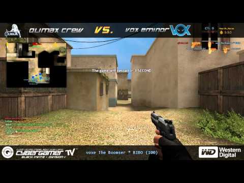 CyberGamerTV CG-i CS:S - Vox Eminor v Qlimax [Round 7]