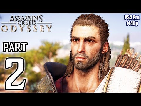 ASSASSIN'S CREED ODYSSEY (PS4) Walkthrough PART 2 No Commentary [Full Game] @ 1440p ✔