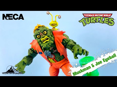 NECA TOYS Teenage Mutant Ninja Turtles TMNT (Cartoon) Ultimate MUCKMAN Video Review