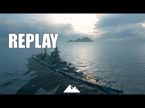 HINDENBURG, HE farmen mit deutschen Kreuzern? - World of Warships | [Replay] [Deutsch] [60fps]