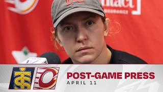 Apr 11, 2026 | OTT at TOR | Ottawa Charge Post Game Press