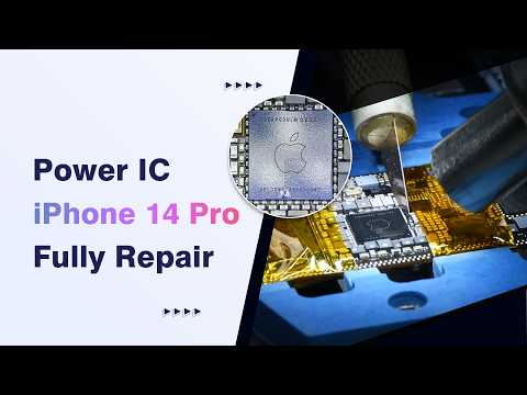 Fully Repair iPhone 14 Pro won't Turn On -Motherboard Short-circuit