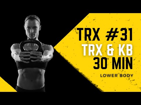TRX with Shana Workout #31: Lower Body TRX & Kettlebell