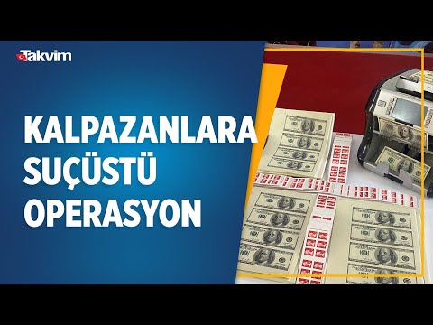Kalpazanlara suçüstü operasyon! Tam 40 milyon lira değerinde sahte dolar ele geçirildi