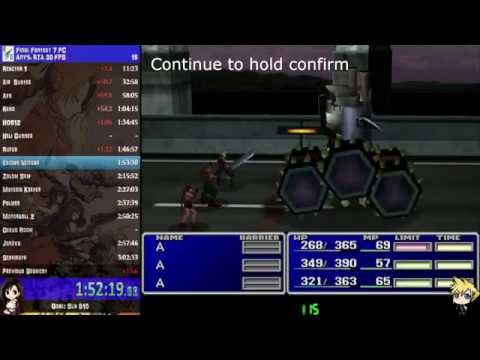 FF7 Speedrun motorball fight tutorial