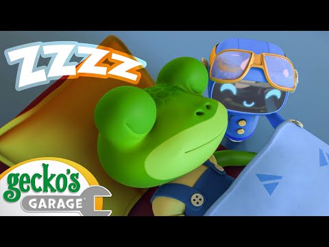 Goodnight, Sleepy Gecko!｜Gecko's Garage｜Funny Cartoon For Kids｜Learning Videos For Toddlers