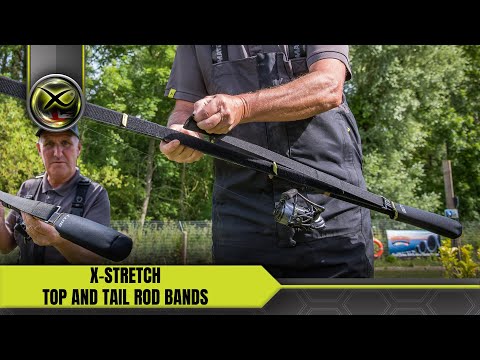 Matrix X-Stretch Top & Tail Rod Bands Black