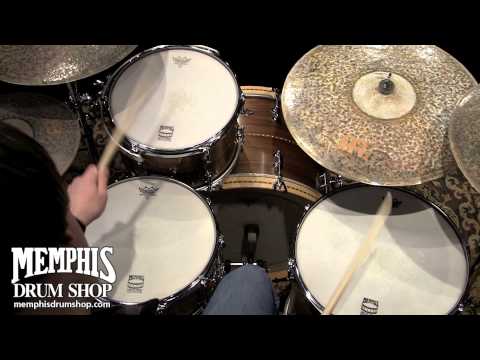 Craviotto Custom Shop Exotic Walnut Drum Set 22/13/16/14 - Natural Oil