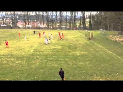 Sebastian Körner zum 1:0 im Kreispokalfinale für die B-Jugend des JFV Viktoria Fulda (15.03.2015)