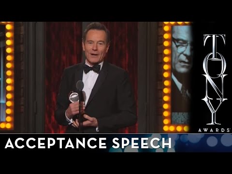 2014 Tony Awards - Bryan Cranston - Best Performance by an Actor in a Leading Role in a Play